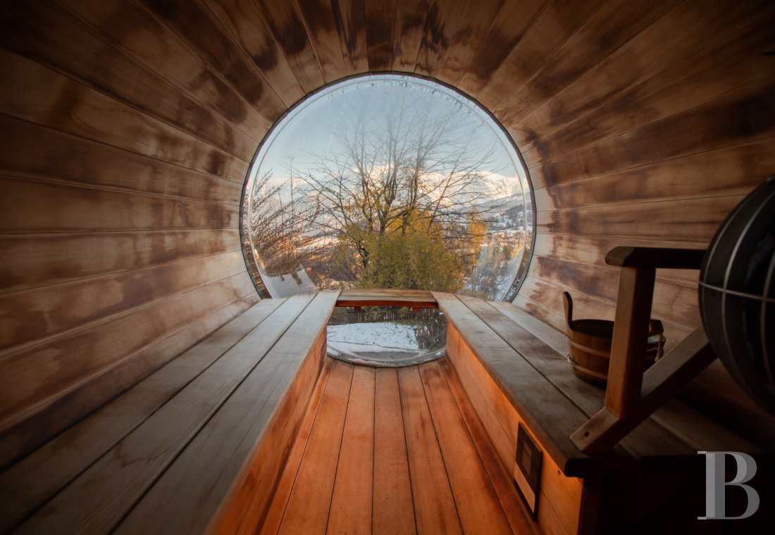 À Cordon, en Haute-Savoie, un chalet raffiné ouvert sur la chaîne du Mont-Blanc - photo  n°37